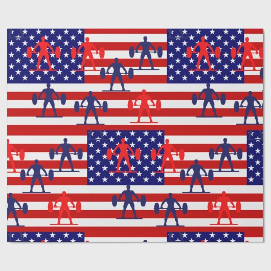 Gewichtsannahme Geschenkpapier (Flach)