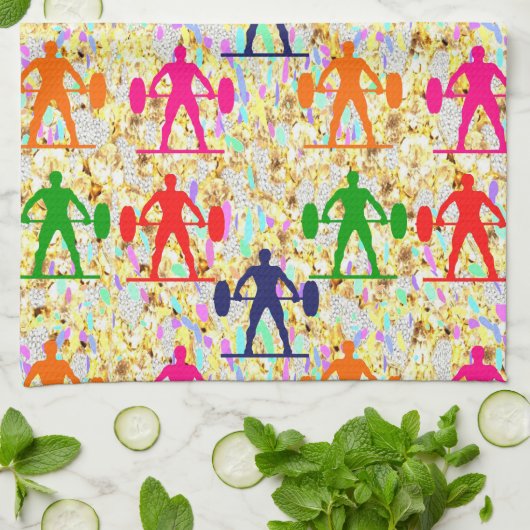 Gewichtsannahme Geschirrtuch (Gefaltet)