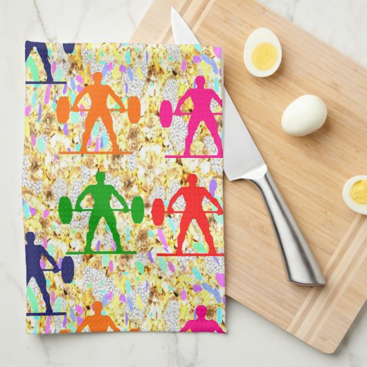 Gewichtsannahme Geschirrtuch (Viertel Falte)