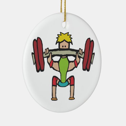 Gewichtsannahme Keramik Ornament (Rechts)