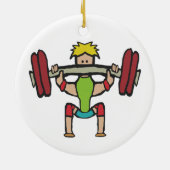 Gewichtsannahme Keramik Ornament (Hinten)