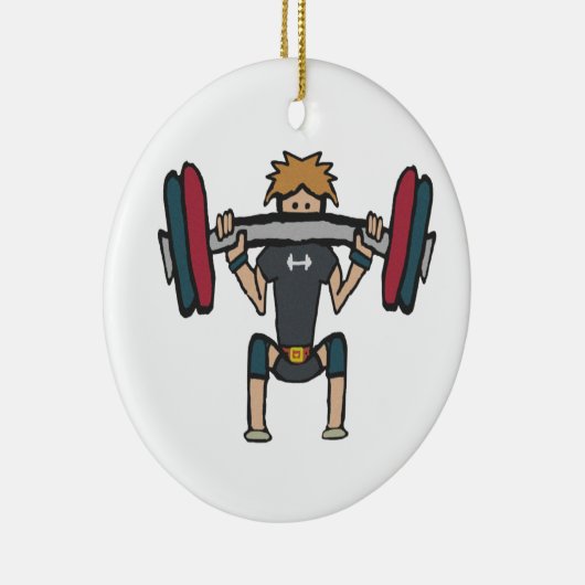 Gewichtsannahme Keramik Ornament (Rechts)