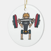 Gewichtsannahme Keramik Ornament (Links)