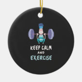 Gewichtsannahme Keramik Ornament (Vorne)