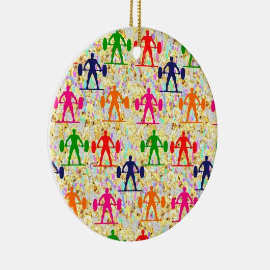 Gewichtsannahme Keramik Ornament (Rechts)