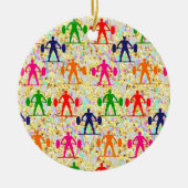 Gewichtsannahme Keramik Ornament (Vorne)