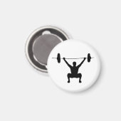 Gewichtsannahme Magnet (Vorderseite/Rückseite)