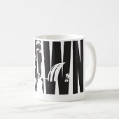 "Gewichtsannahme" Motivation - BRAWN Kaffeetasse (VorderseiteRechts)
