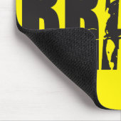 "Gewichtsannahme" Motivation - BRAWN Mousepad (Ecke)