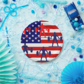 Gewichtsannahme Pappteller (Party)