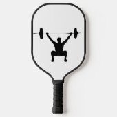 Gewichtsannahme Pickleball Schläger (Rückseite)