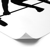 Gewichtsannahme Poster (Ecke)