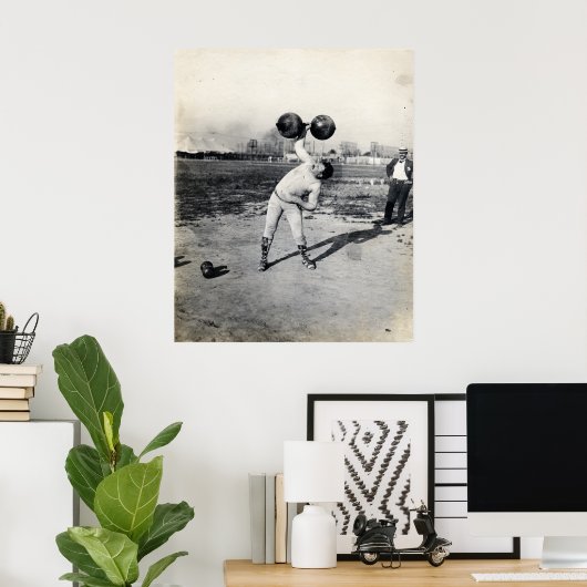 Gewichtsannahme Poster (Heimbüro)