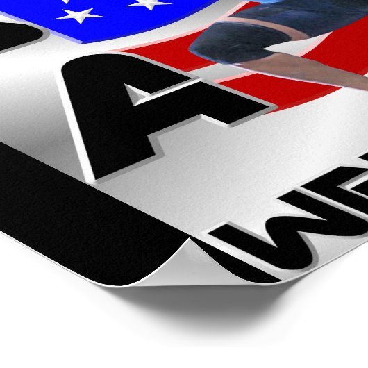 Gewichtsannahme Poster (Ecke)