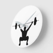 Gewichtsannahme Runde Wanduhr (Winkel)