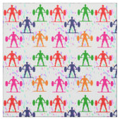 Gewichtsannahme Stoff (Muster)