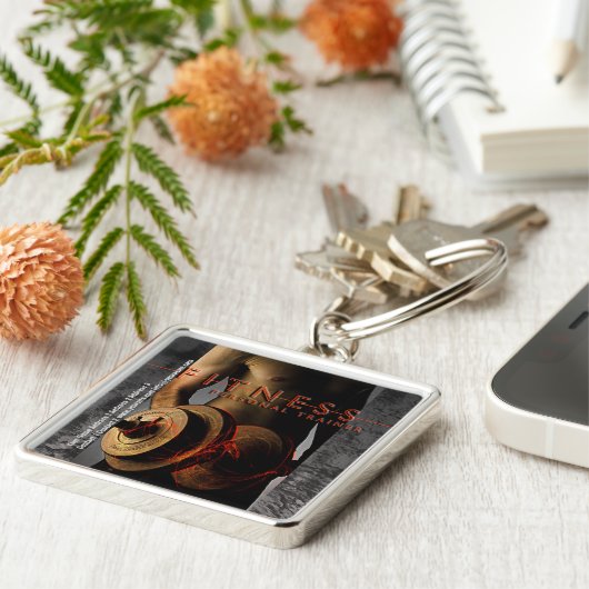 Gewichtsausbildung - Schlüsselanhänger (Seite)