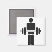 Gewichtsbegrenzer Magnet (Vorderseite/Rückseite)