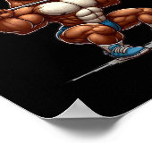 Gewichtshilfebar Poster (Ecke)