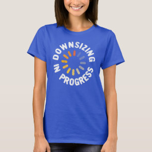 Gewichtsreduktion in Arbeit Abnehmplan T-Shirt