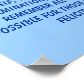 Gewichtsverlust Entschlossenheit 9 Poster (Ecke)