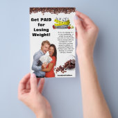 Gewichtsverlust Flyer (Handgriff)