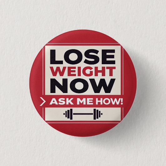 Gewichtsverlust Frag jetzt wie Button (Vorderseite)