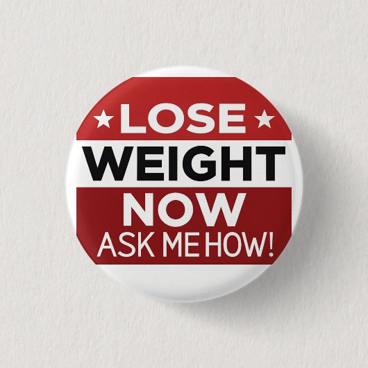 Gewichtsverlust Frag jetzt wie Button (Vorderseite)