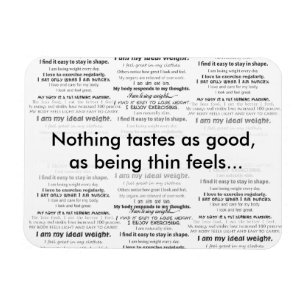 Gewichtsverlust, Gefühl groß Magnet