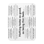 Gewichtsverlust, Gefühl groß Magnet (Vertikal)