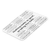 Gewichtsverlust, Gefühl groß Magnet (Linke Seite)