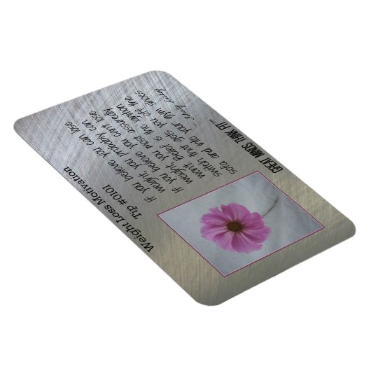 Gewichtsverlust Inspirationsmagazin #0101 Magnet (Rechte Seite)