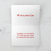 Gewichtsverlust Karte (Innenseite)