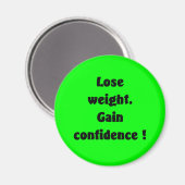 Gewichtsverlust Magnet (Vorderseite/Rückseite)