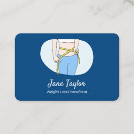 Gewichtsverlust Visitenkarte