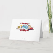 Gewichtsverlust Witziges Design des Cartoon Karte (Rückseite)