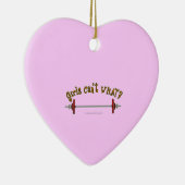 Gewichtszunahme - Barbell Keramikornament (Rechts)