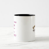 Gewichtszunahme - Barbell Zweifarbige Tasse (Mittel)