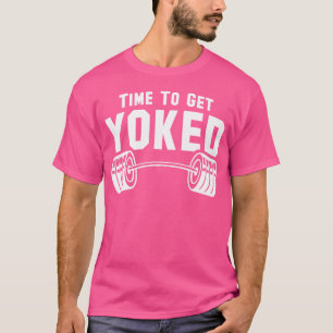 Gewichtszunahme bis Yoked Workout Gym Gewicht T-Shirt