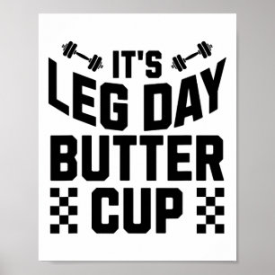 Gewichtszunahme Bodybuilding Gym Motivation Es ist Poster