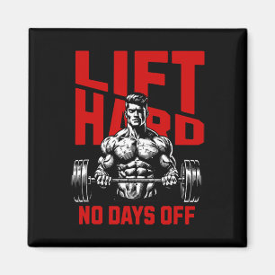 Gewichtszunahme Bodybuilding Gym Motivation Sprich Magnet