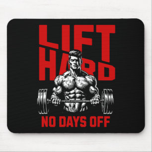 Gewichtszunahme Bodybuilding Gym Motivation Sprich Mousepad