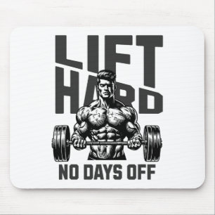 Gewichtszunahme Bodybuilding Gym Motivation Sprich Mousepad