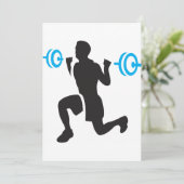 Gewichtszunahme Einladung (Stehend Vorderseite)