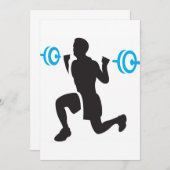 Gewichtszunahme Einladung (Vorne/Hinten)