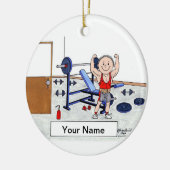 Gewichtszunahme - männlich keramik ornament (Links)