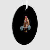 Gewichtszunahme Türkei Totenbelebender Erntedank Ornament (Vorderseite)