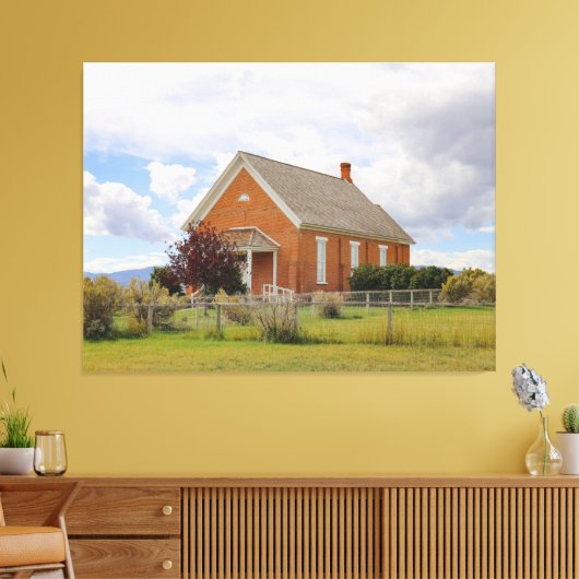 Gewidmet 1892  leinwanddruck (Insitu (Wohnzimmer))