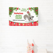 Gewindeschneidung von Eichhörnchen Banner (InSitu)