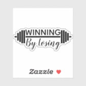 Gewinn durch Verlust - Übung - Gewichtszunahme Aufkleber (Blatt)